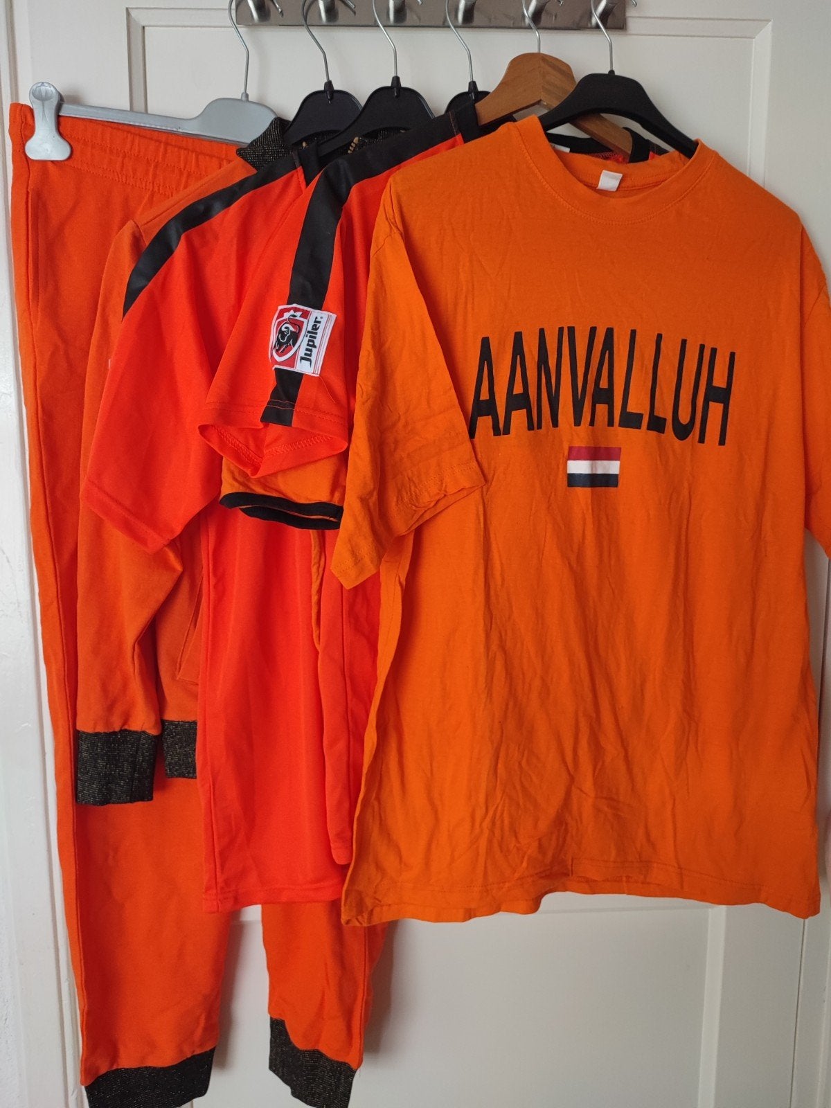 Oranje voetbal attributen 2006 en 2014, Maat XL, Ophalen of Verzenden, Gebruikt, Shirt