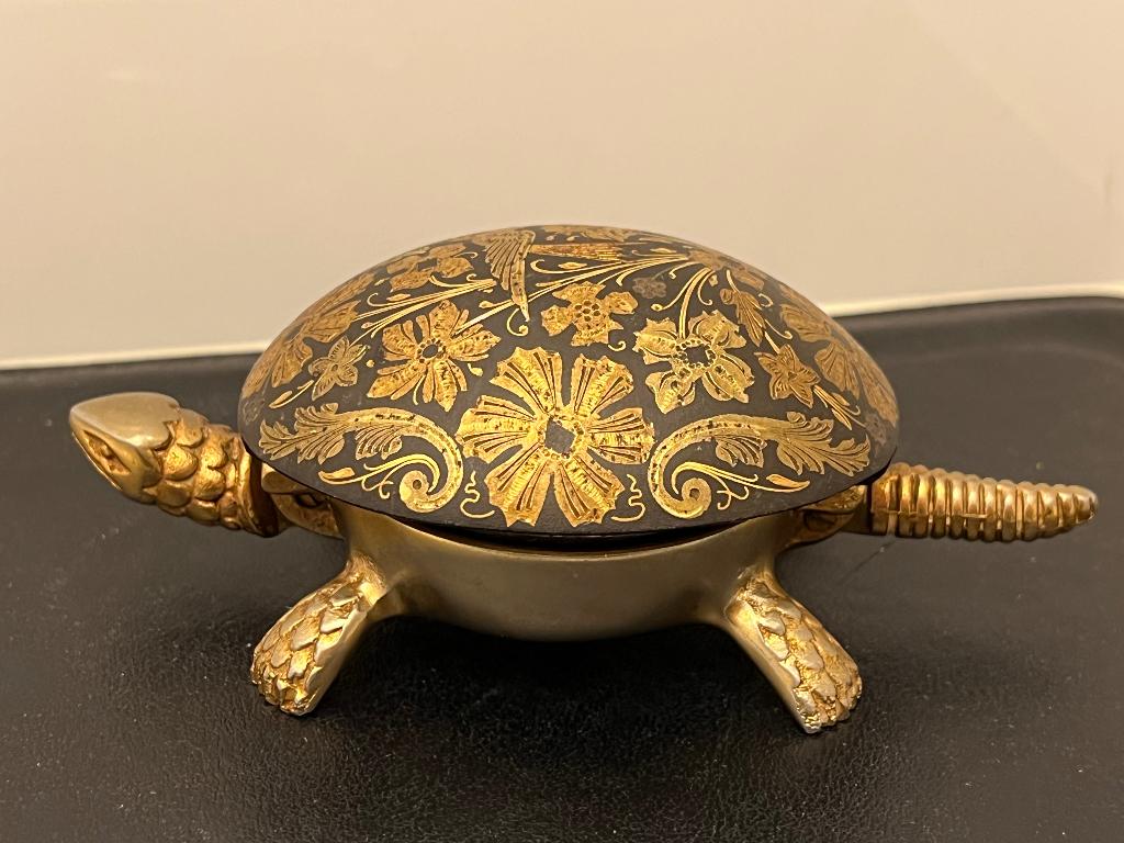 Hotelbel Schildpad Eibar BOJ Espana Bureaubel, Antiek en Kunst, Ophalen of Verzenden