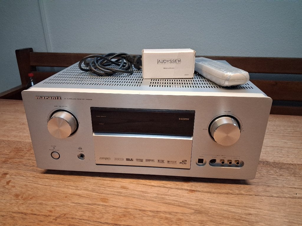 Marantz SR8002 zilver, Gebruikt, 120 watt of meer, Ophalen, Marantz