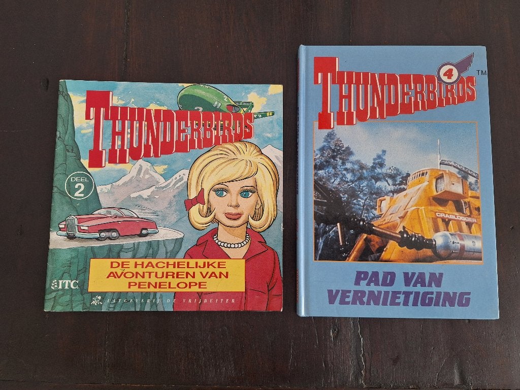 Boeken Thunderbirds, Meerdere stripboeken, Ophalen of Verzenden, Zo goed als nieuw