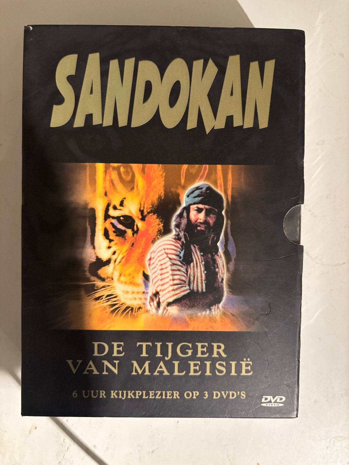 Sandokan: De Tijger van Maleisië - 3 DVD Boxset, Alle leeftijden, Ophalen of Verzenden, Gebruikt