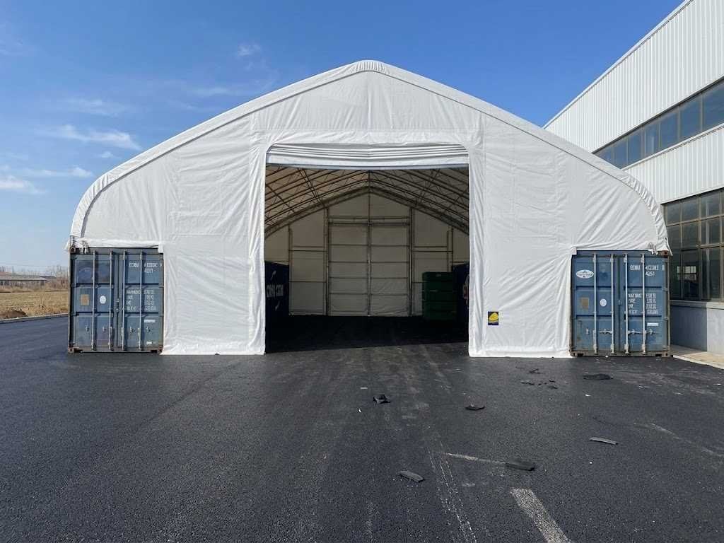 Field Industries C5080SP Shelter tussen 2 containers, Zakelijke goederen