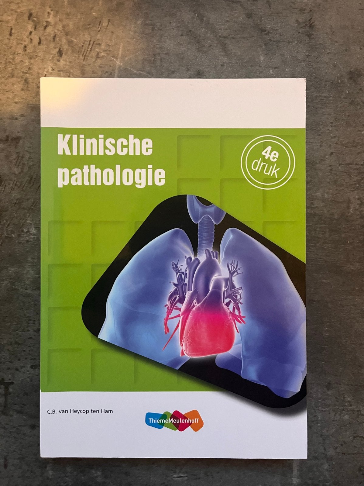 Klinische Pathologie 4e druk - C.B. van Heycop ten Ham, Ophalen of Verzenden, Beta, Zo goed als nieuw, HBO