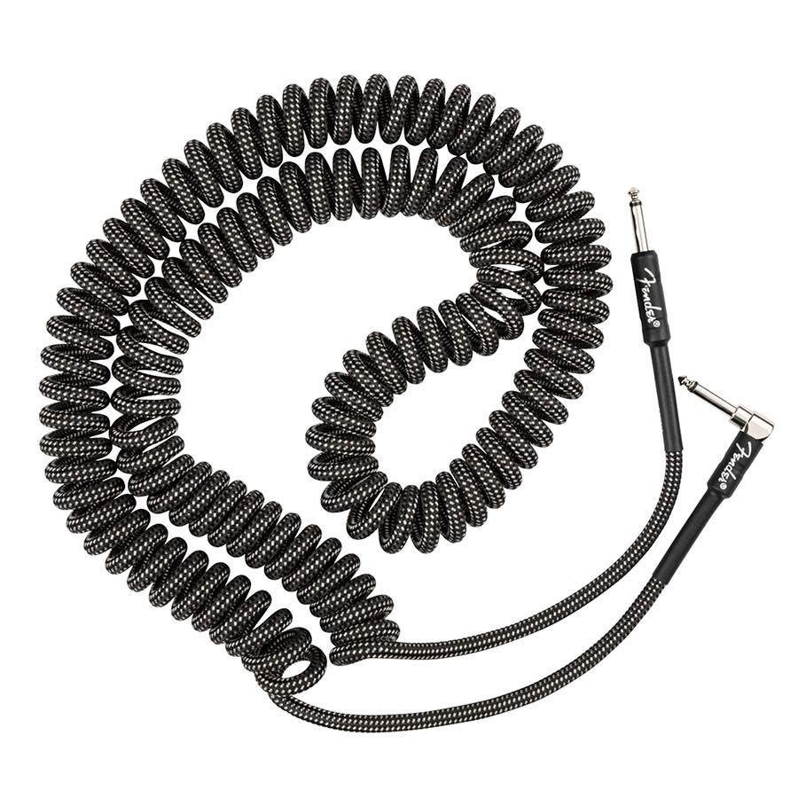 Fender Professional Cables coil 9 m grijs recht en haaks, Muziek en Instrumenten, ., Nieuw, Ophalen of Verzenden, .
