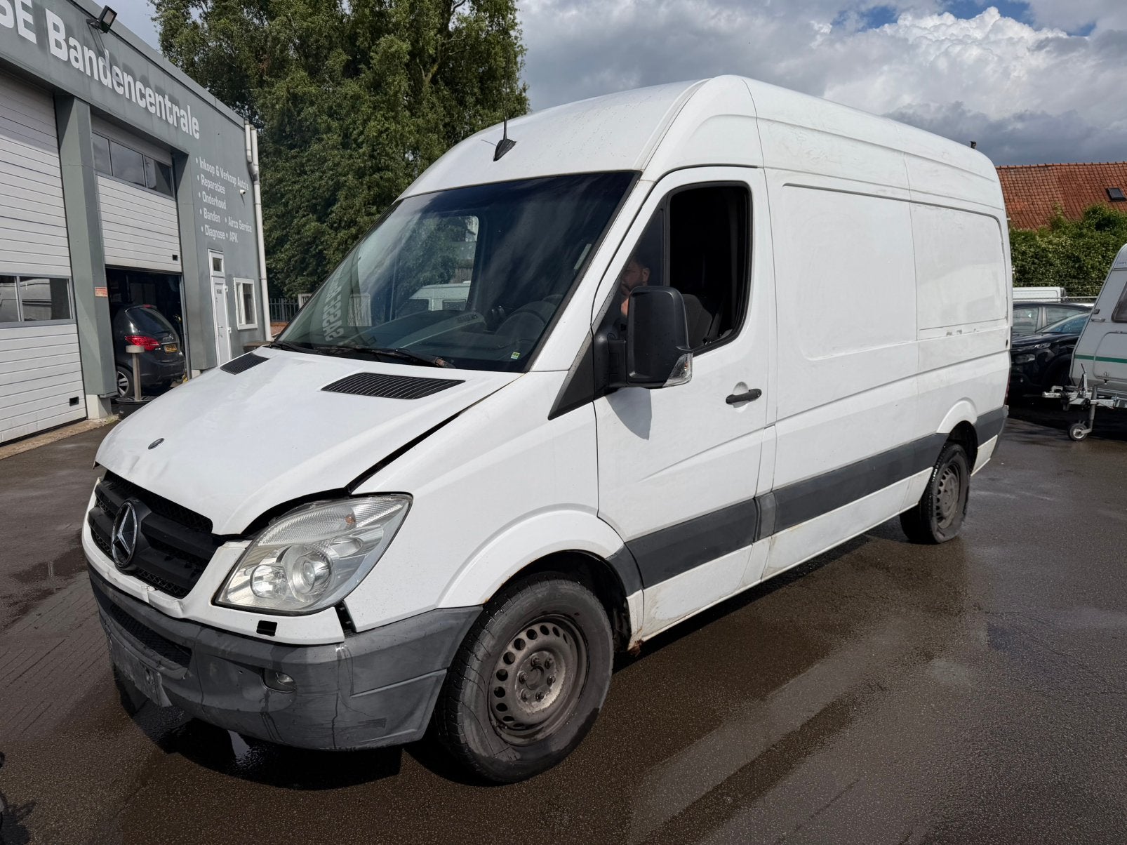 Mercedes Sprinter 315 CDI AUTOMAAT voor onderdelen te koop, Ophalen, Voor, Spatbord