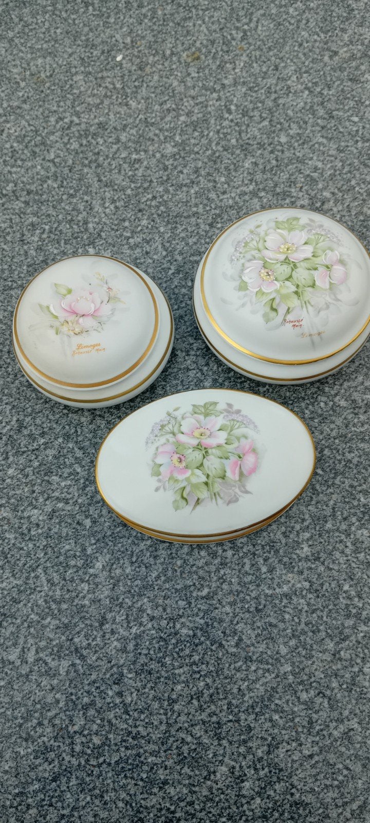 3 Vintage potjes LIMOGES, Antiek en Kunst, Ophalen of Verzenden