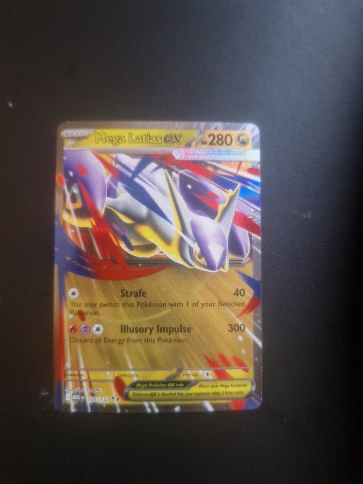mega latias ex, Hobby en Vrije tijd, Verzamelkaartspellen | Pokémon, Ophalen of Verzenden