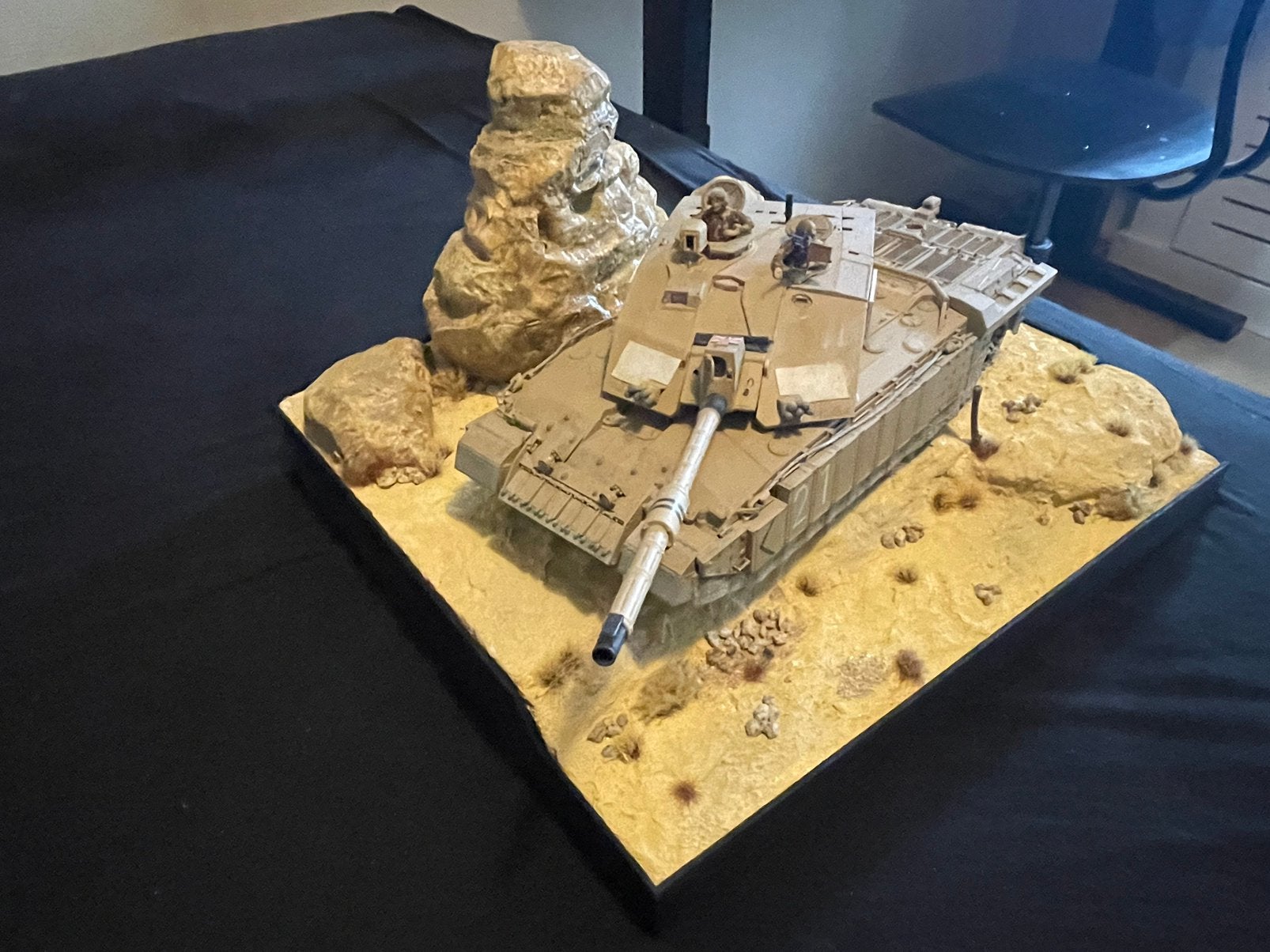 Diorama afganistan, Ophalen of Verzenden, Zo goed als nieuw, 1:35 tot 1:50, Diorama