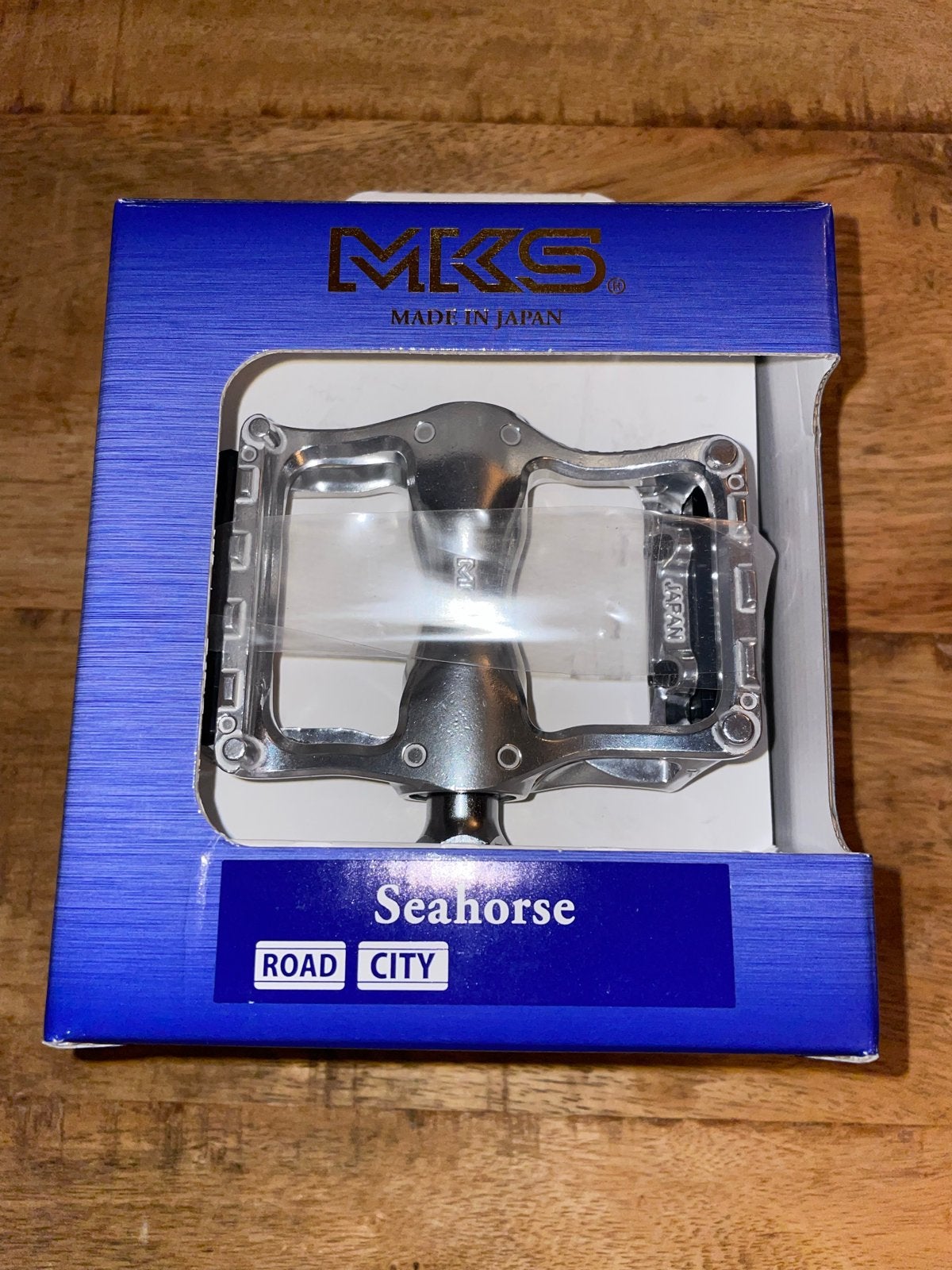 MKS Seahorse Pedalen - Nieuw in doos, Crankstel of Pedalen, Nieuw, Ophalen of Verzenden, Aluminium