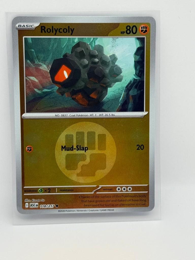 Rolycoly [Energy] #118 Pokemon Ascended Heroes, Verzenden, Zo goed als nieuw