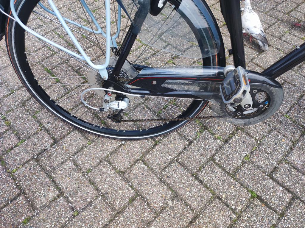 Gazelle extra hoge tourfiets met 27 speed, 28 inch, Gebruikt, Velgrem, Niet ingevuld