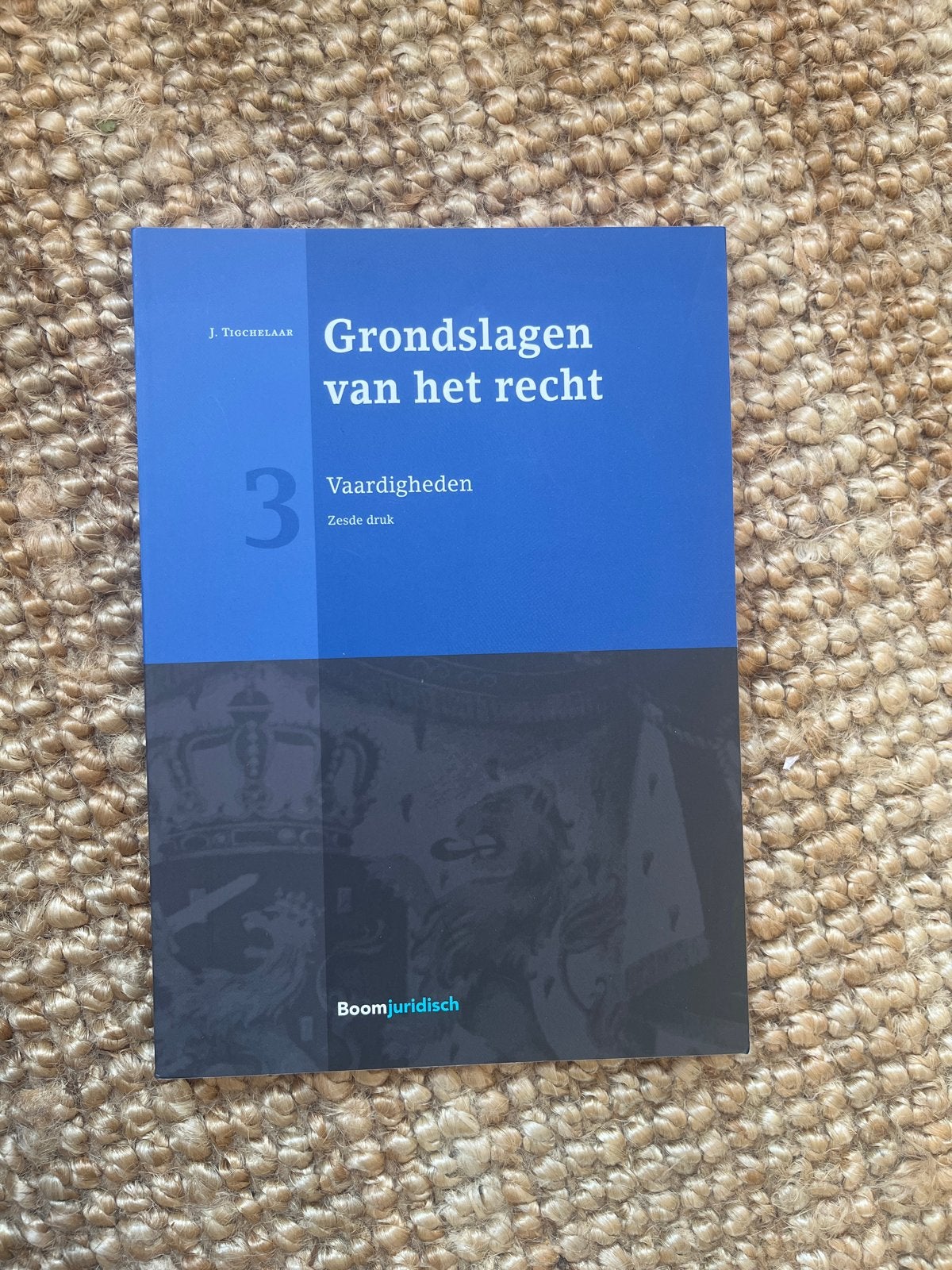 Grondslagen van het recht 3 Vaardigheden (zesde druk), Ophalen of Verzenden, Gamma, Zo goed als nieuw, WO