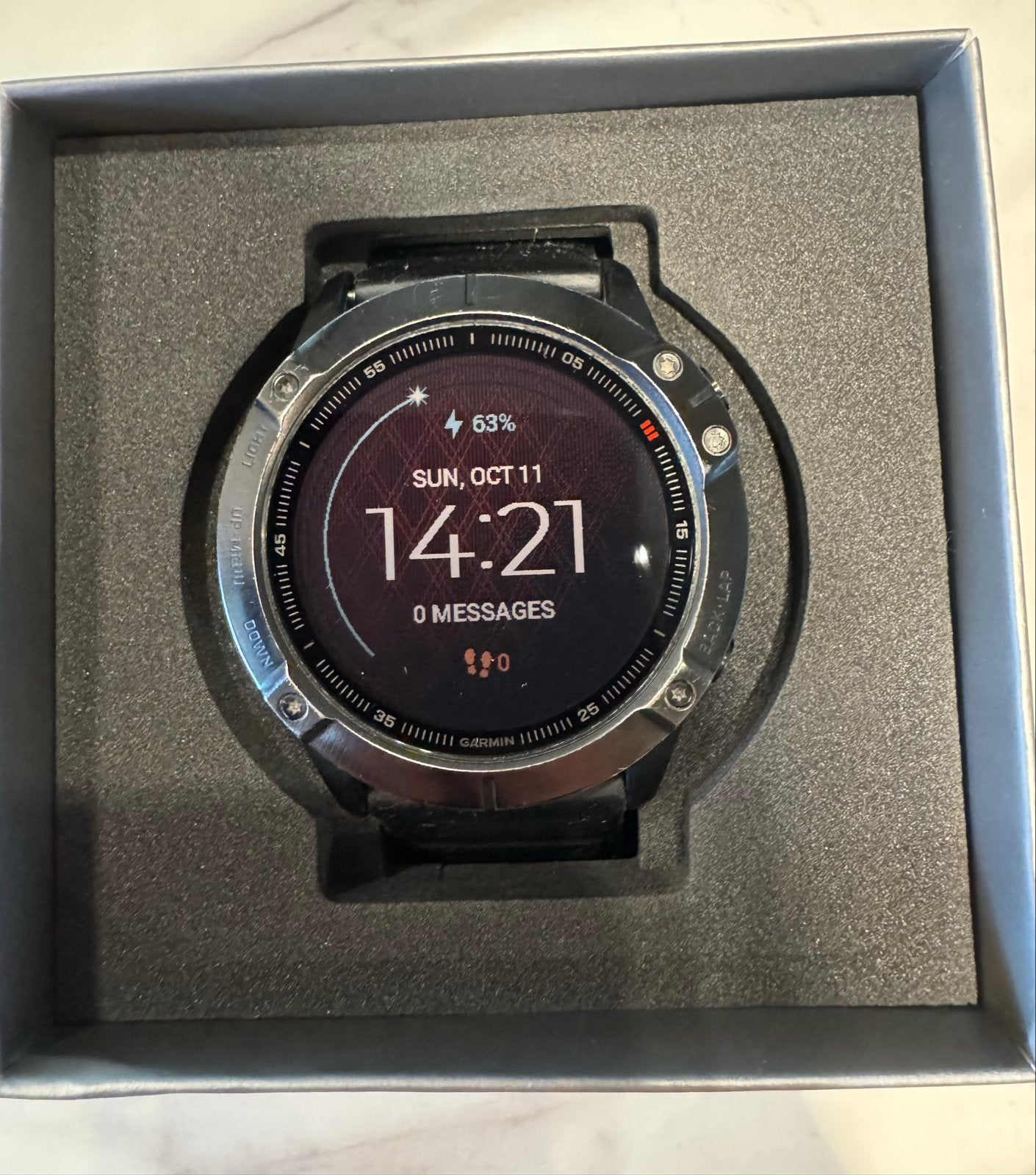 Garmin Fenix 6X PRO met accessoires, Sieraden, Tassen en Uiterlijk, Stappen, Zwart, Ophalen of Verzenden, Zo goed als nieuw