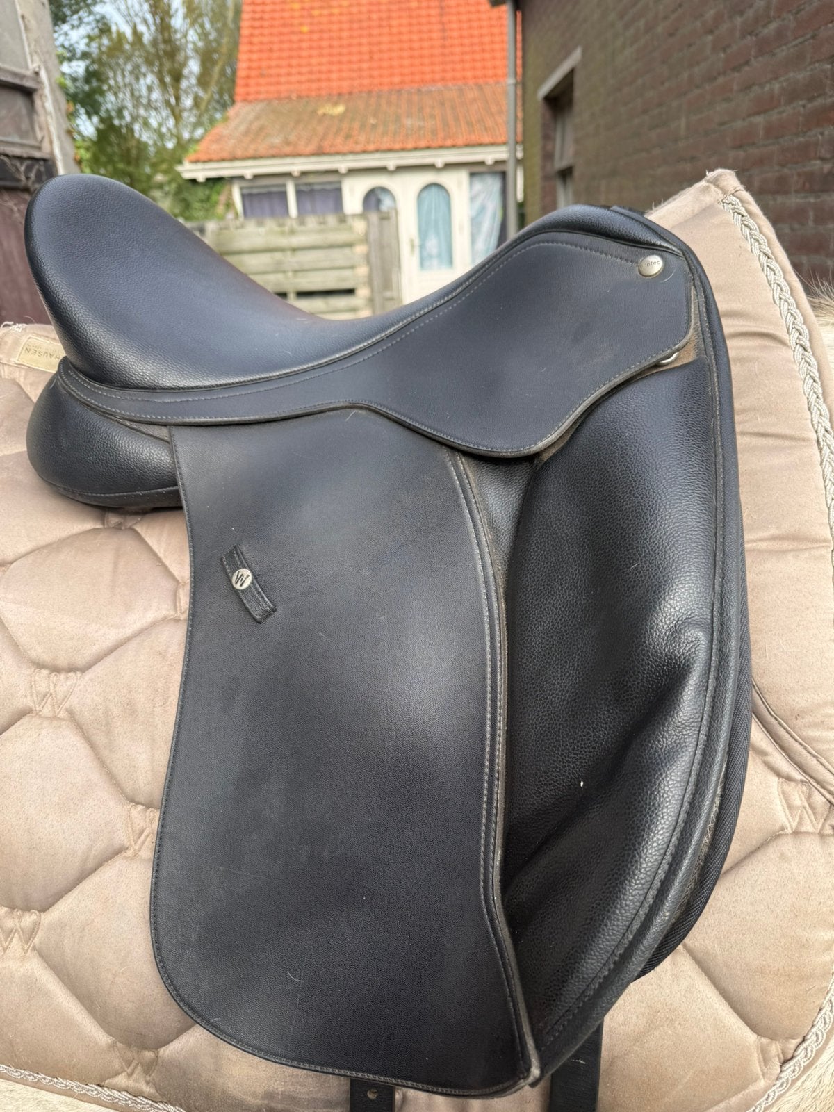 Wintec 500 dressuurzadel – gekocht in 2024, Dressuur, M (17 inch), Wintec, Ophalen of Verzenden
