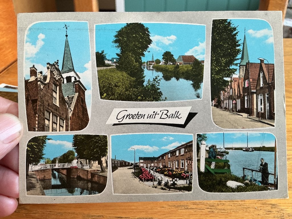 Balk, Verzenden, 1960 tot 1980, Gelopen, Friesland