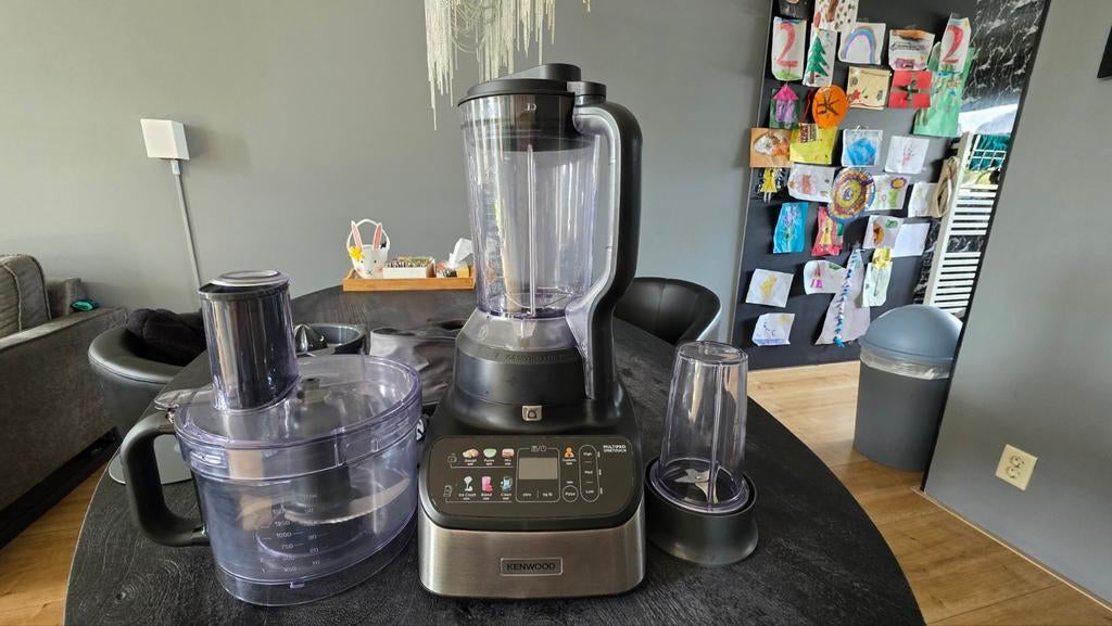 Kenwood Multipro OneTouch foodprocessor + blender (defect), Ophalen of Verzenden, Niet werkend, Blender
