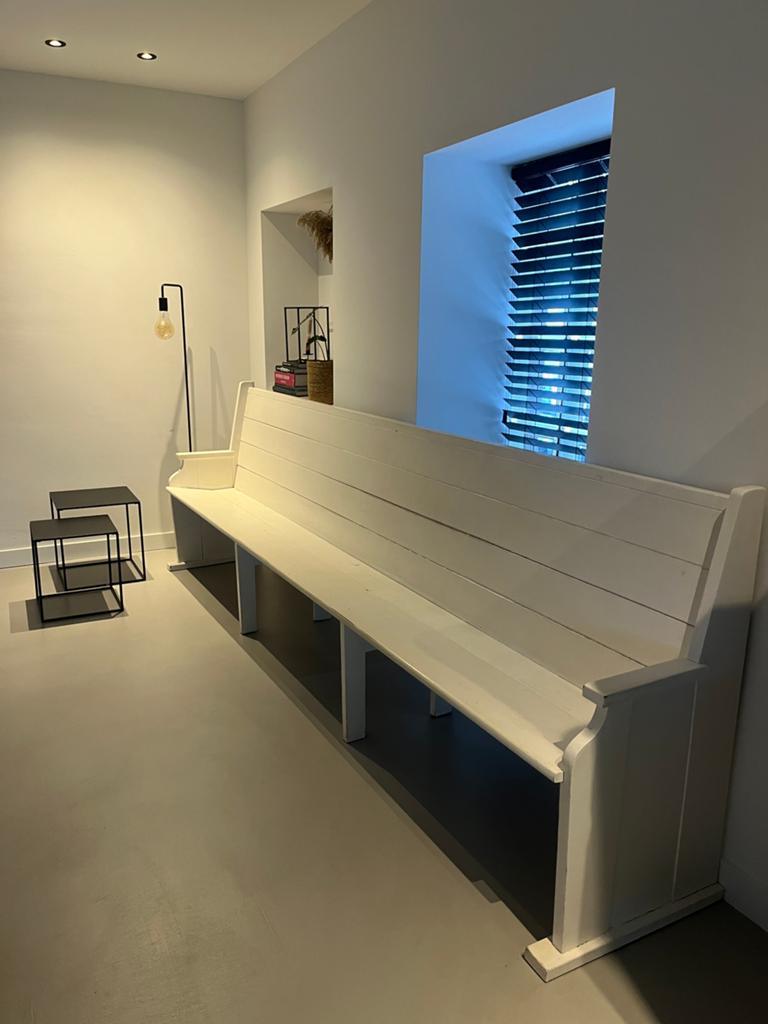 Kerkbank 300 cm, Ophalen