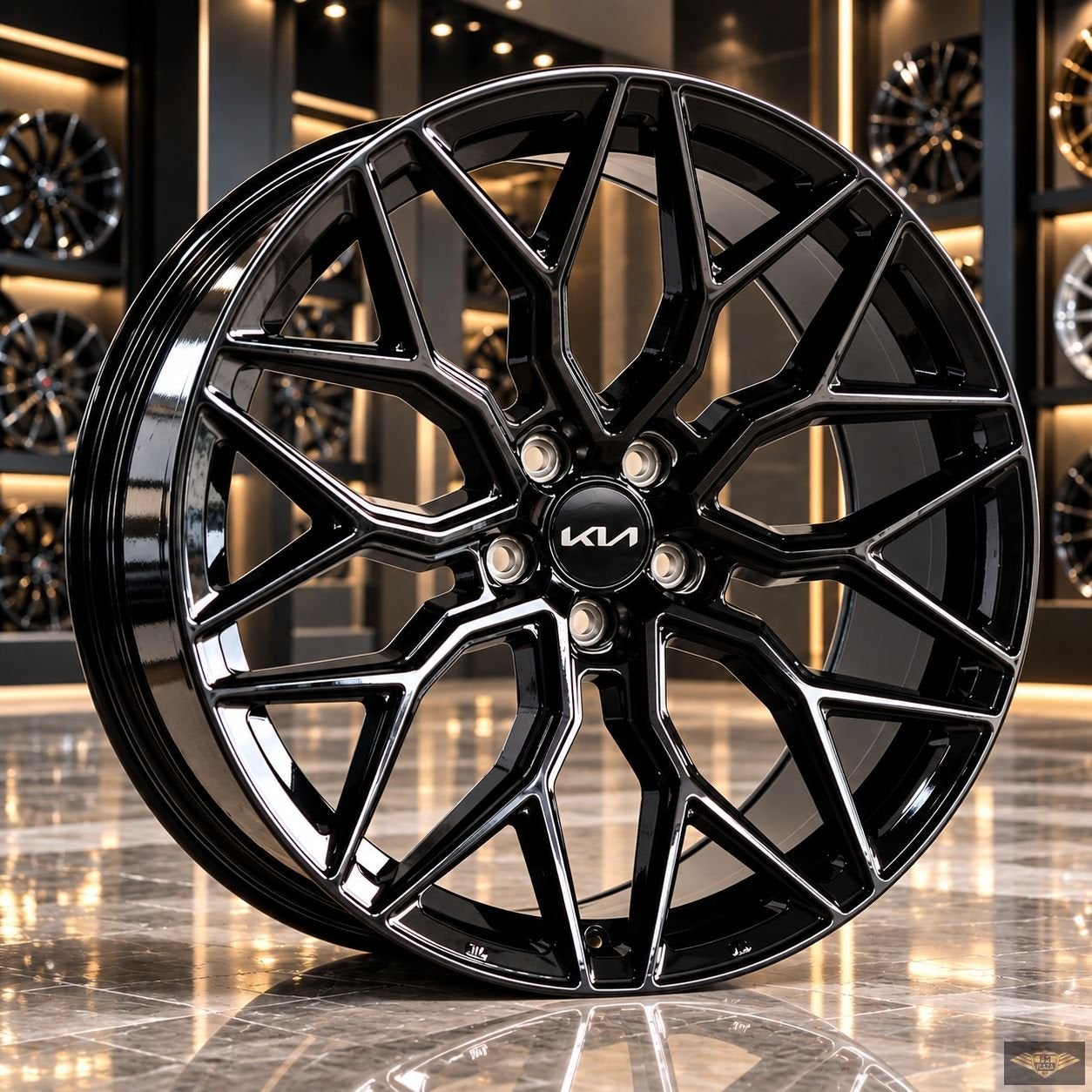 18 inch 5x114,3 Kia EV3 (Vossen look) Velgen Nieuw, Auto-onderdelen, 18 inch, Velg(en), -, -