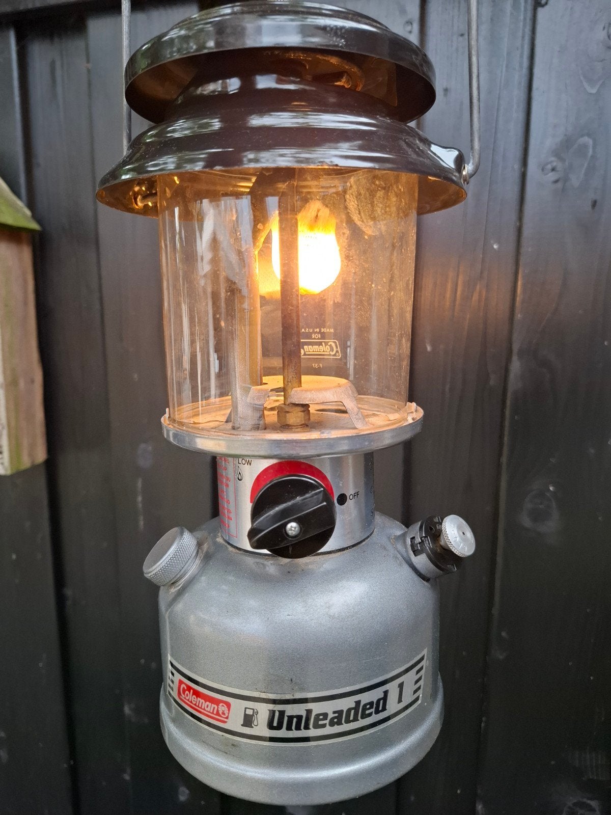 Coleman Unleaded 1 BenzineLantaarn noodpakket retro kamperen, Caravans en Kamperen, Ophalen of Verzenden