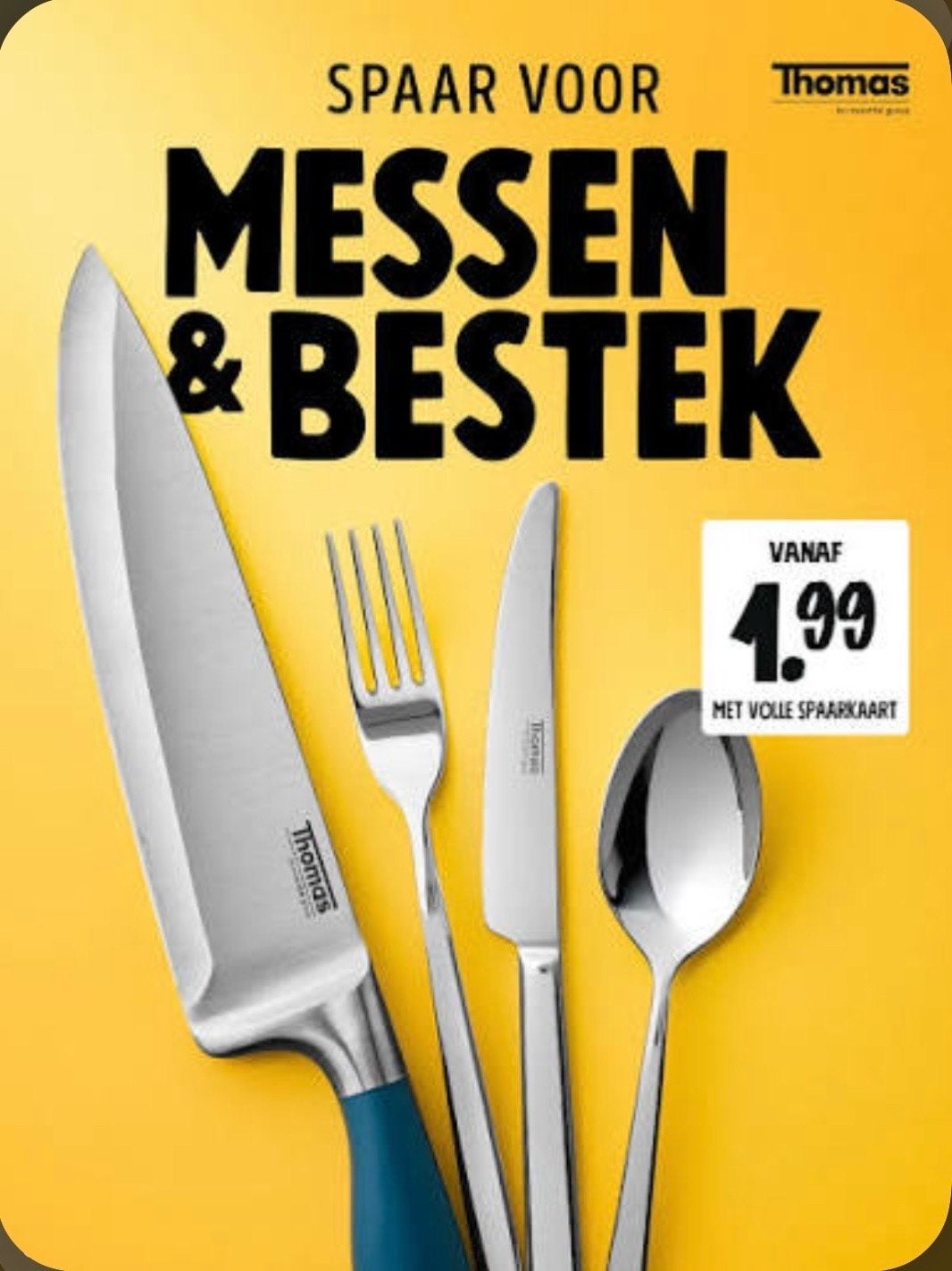 Gezocht - Jumbo Spaarzegels Bestek & Messen, Overige supermarkten, Ophalen