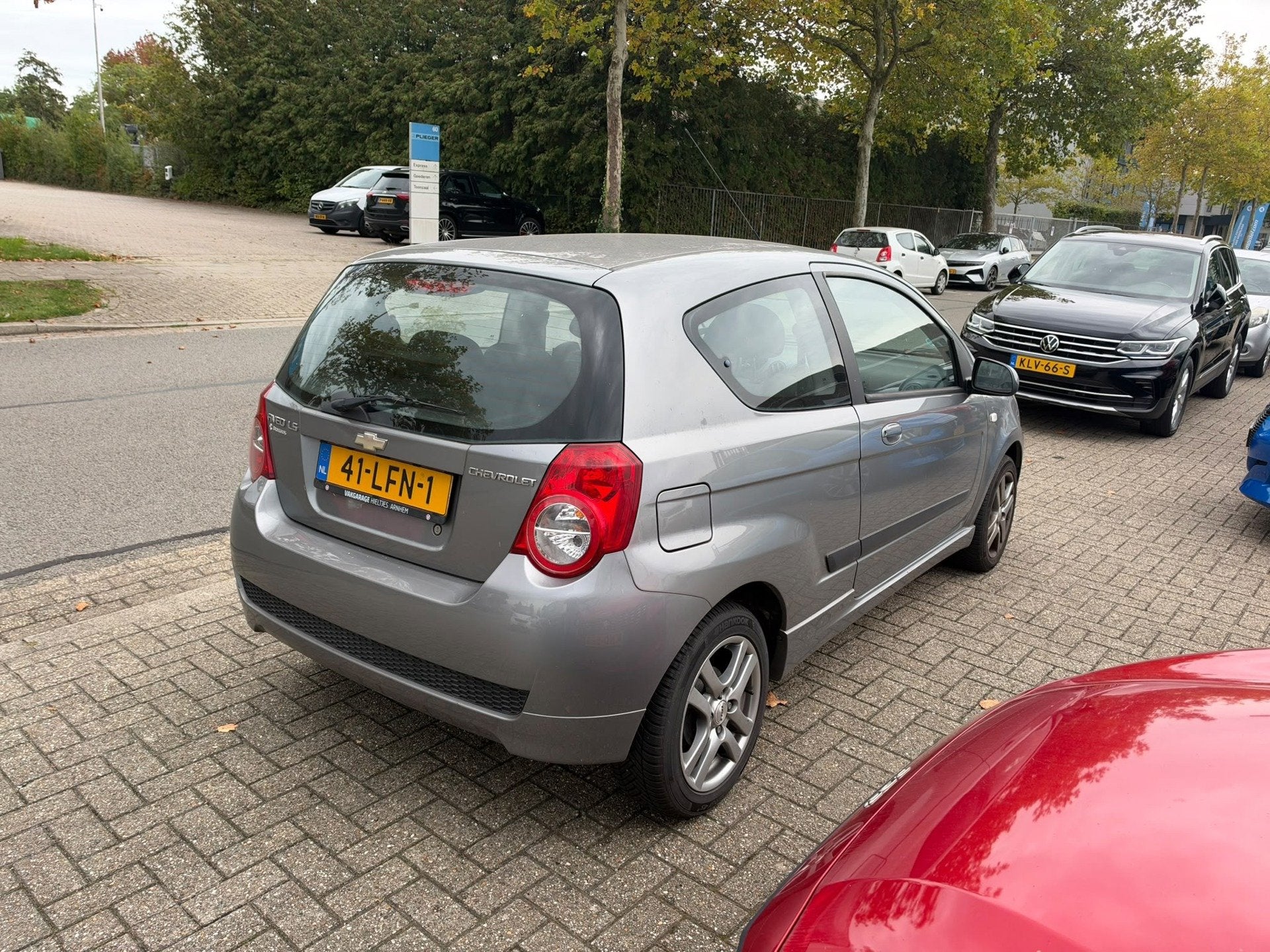 Chevrolet Aveo 1.2 16V LS B-clever Airco. NAP Dealer onderho, Voorwielaandrijving, Stof, Aveo, 4 cilinders