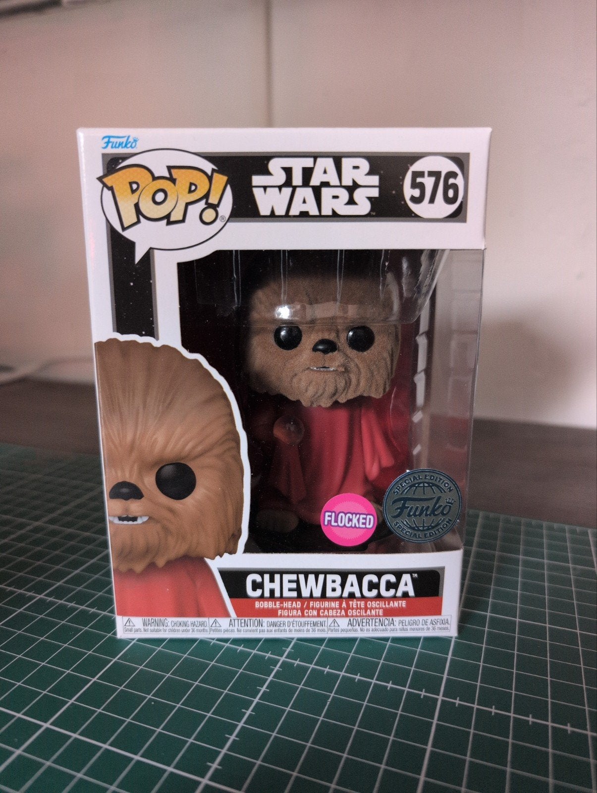 Funko Pop Star Wars Chewbacca FLOCKED special edition, Ophalen of Verzenden, Nieuw