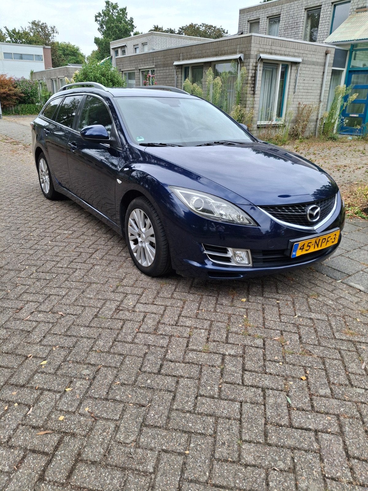 Mazda 6 2.0 Sportbreak 2010 Blauw, Voorwielaandrijving, 1330 kg, 4 cilinders, Blauw