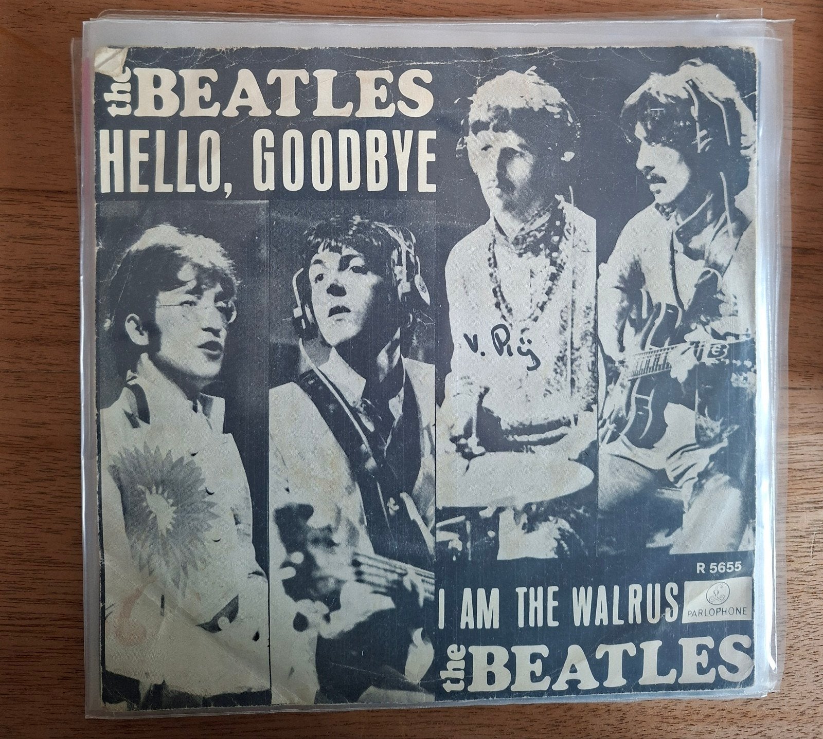 Beatles  - Hello goodbye  - Single is TOP, Cd's en Dvd's, Vinyl Singles, Ophalen of Verzenden, Gebruikt, 7 inch, Pop