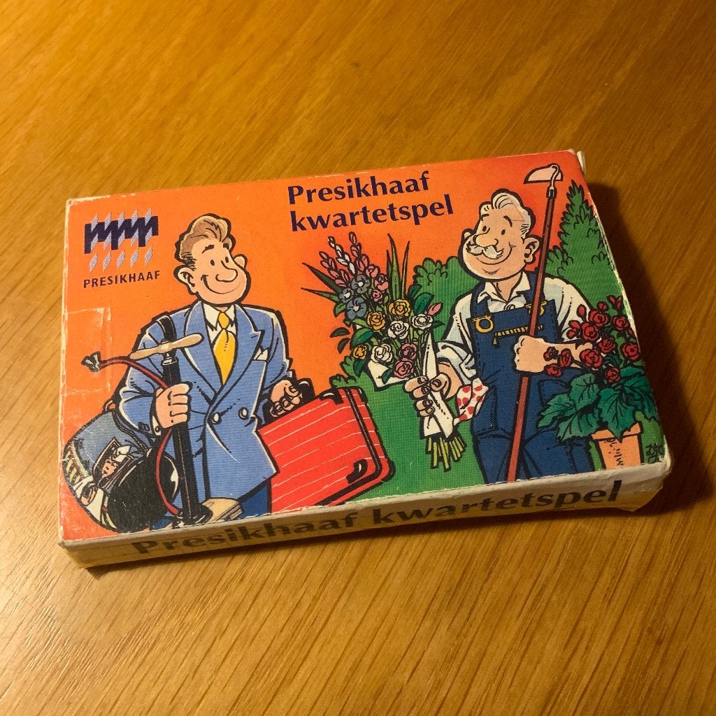 Vintage Presikhaaf Arnhem Kwartetspel Nostalgisch