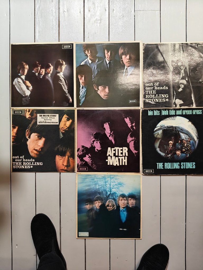 7 elpees Rolling Stones mono vintage, Cd's en Dvd's, LP, Gebruikt, Pop, Ophalen of Verzenden