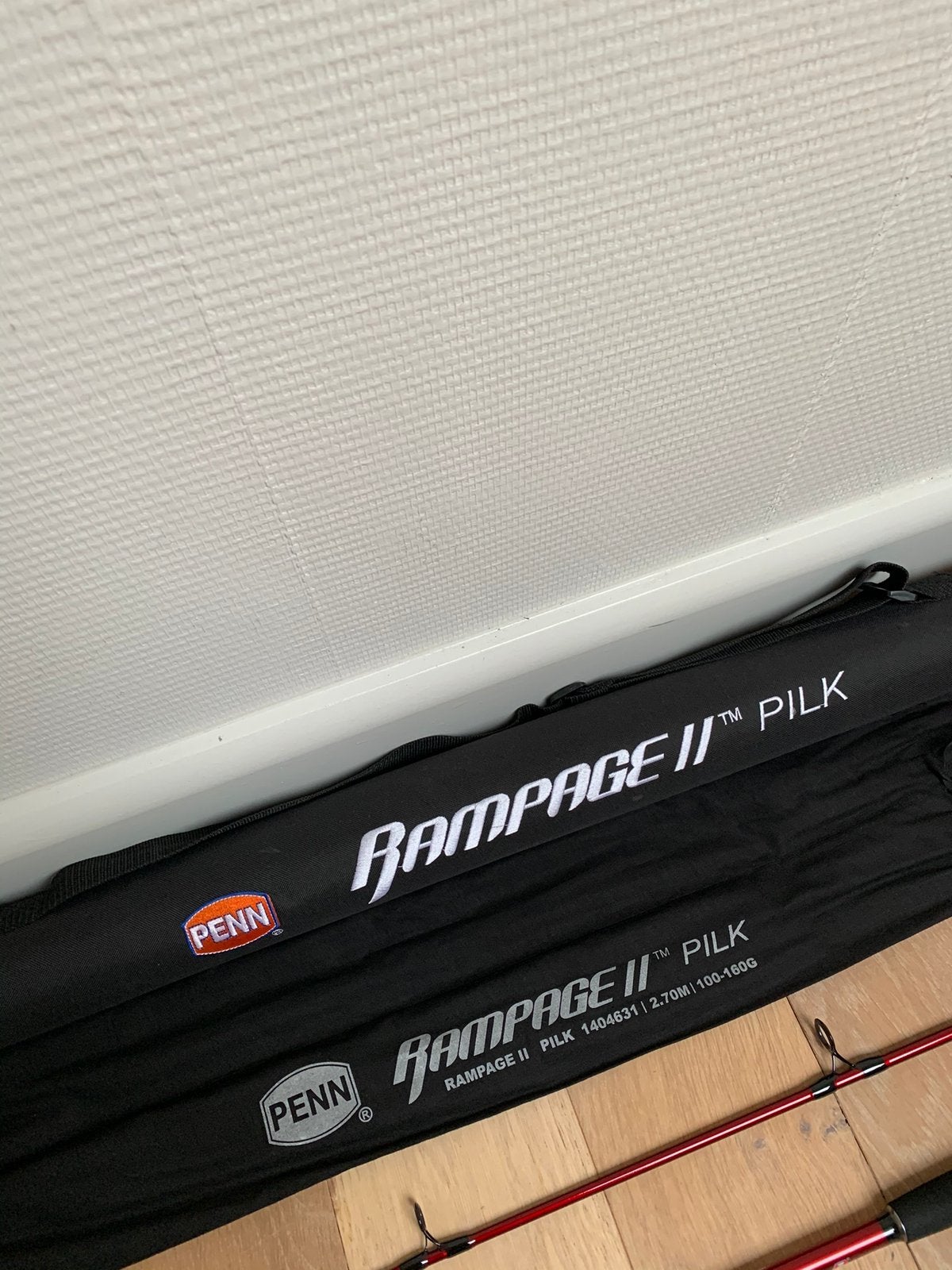 Nieuwe Penn Rampage II Pilk zeehengel, 2.70m & 100-160 gr, Werphengel, Nieuw, Ophalen of Verzenden, Penn