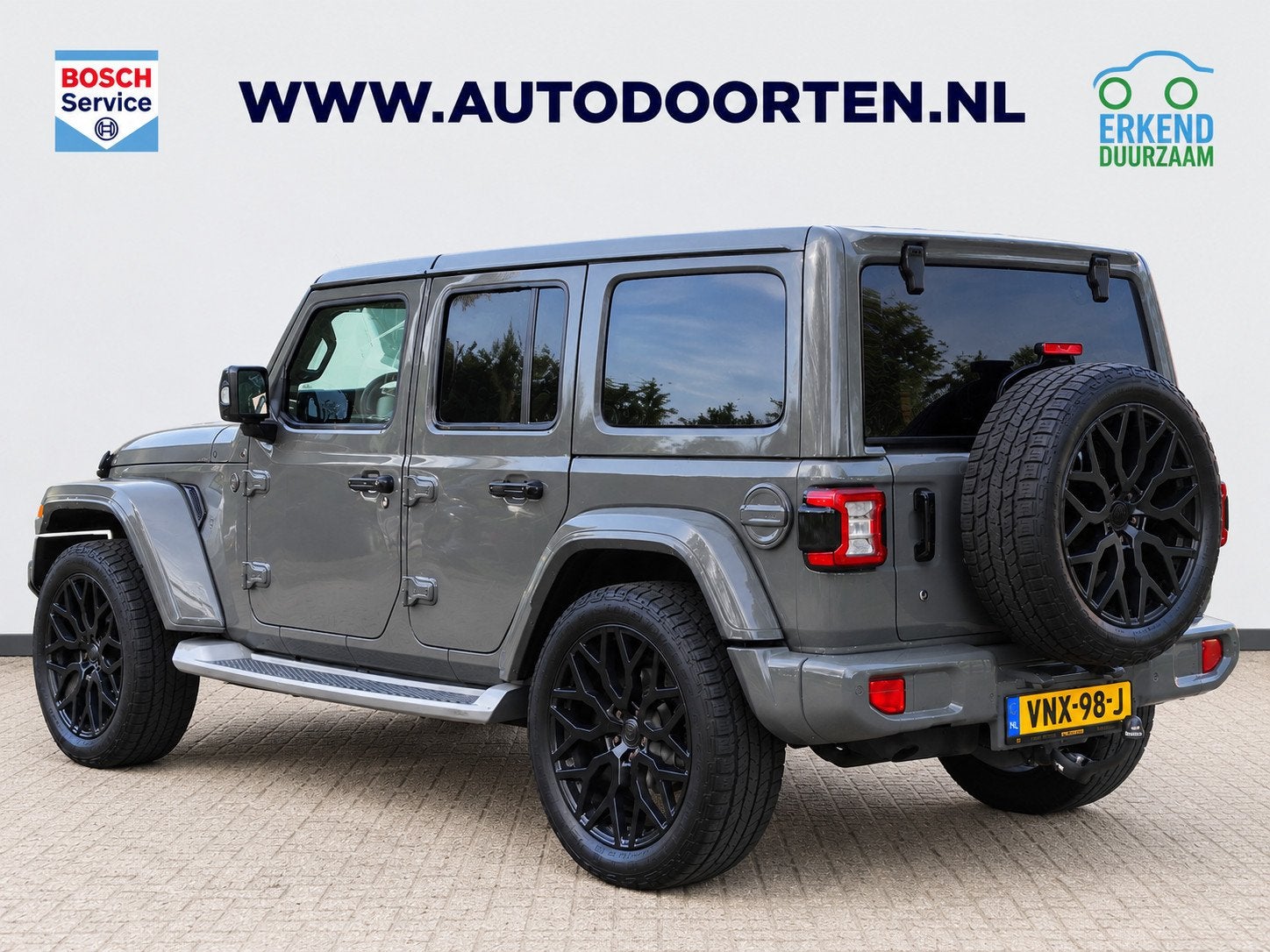 Jeep Wrangler 2.2D Rubicon|22" Brute|Adaptive|Leder|Trekhaak, Adaptive Cruise Control, Gebruikt, 4 cilinders, Leder