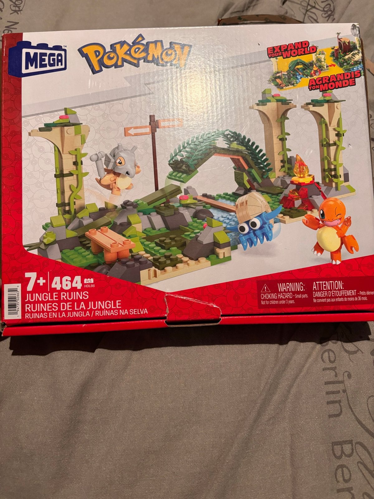 Mega Construx Pokémon Jungle Ruins Bouwset, Ophalen of Verzenden, Nieuw, Megabloks