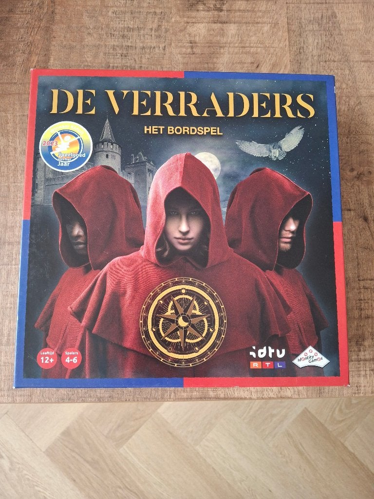 Bordspel de verraders, Vijf spelers of meer, Ophalen of Verzenden, Gebruikt, Identity Games