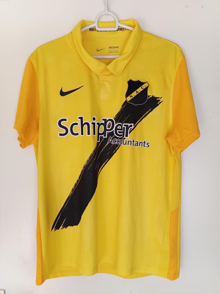 Origineel thuisshirt NAC Breda L ( Jeugd elftallen), Sport en Fitness, Maat L, Ophalen of Verzenden, Zo goed als nieuw, Shirt