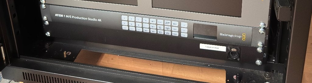 Blackmagic design ATEM 1M/E Production Studio 4K, Ophalen of Verzenden, Gebruikt, Video