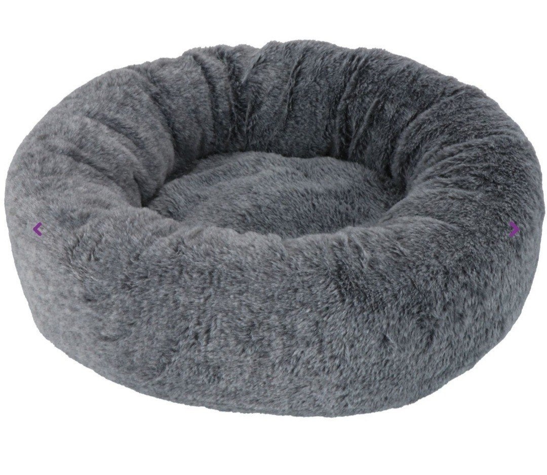 Fluffy grijze poezenmand/kattenmand, Ophalen of Verzenden, Nieuw, Pluche