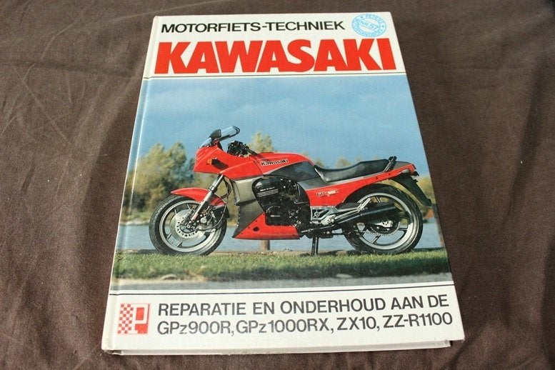 Kawasaki GPZ900R GPz1000RX ZX10 ZZ-R1100 1983-1990 handboek, Motoren, Handleidingen en Instructieboekjes, Ophalen of Verzenden