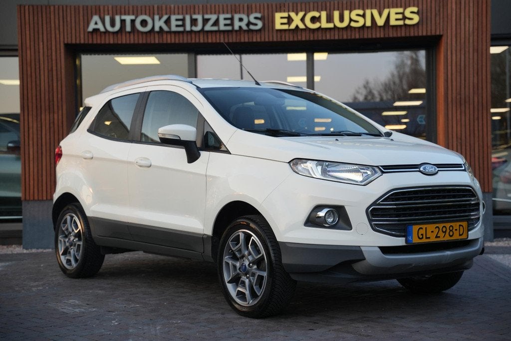 Ford EcoSport 1.0 EcoBoost Titanium Keyless Leer PDC Clima N, Auto's, Ford, Voorwielaandrijving, 125 pk, Gebruikt, Ecosport