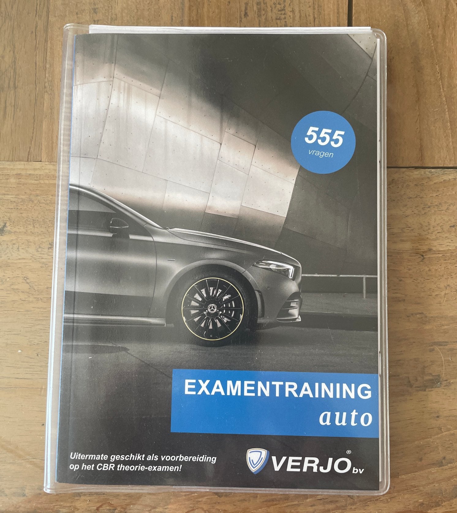 Verjo Examentraining Auto Theorieboek - 555 Vragen, Boeken, Ophalen of Verzenden, Gamma, Zo goed als nieuw, Overige niveaus
