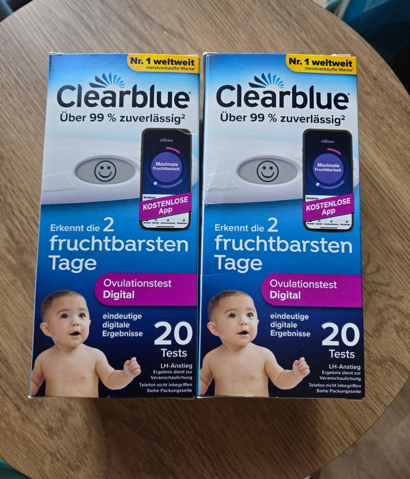 Clearblue Ovulatietesten - (prijs is voor beide dozen), Kinderen en Baby's, Verzenden, Nieuw