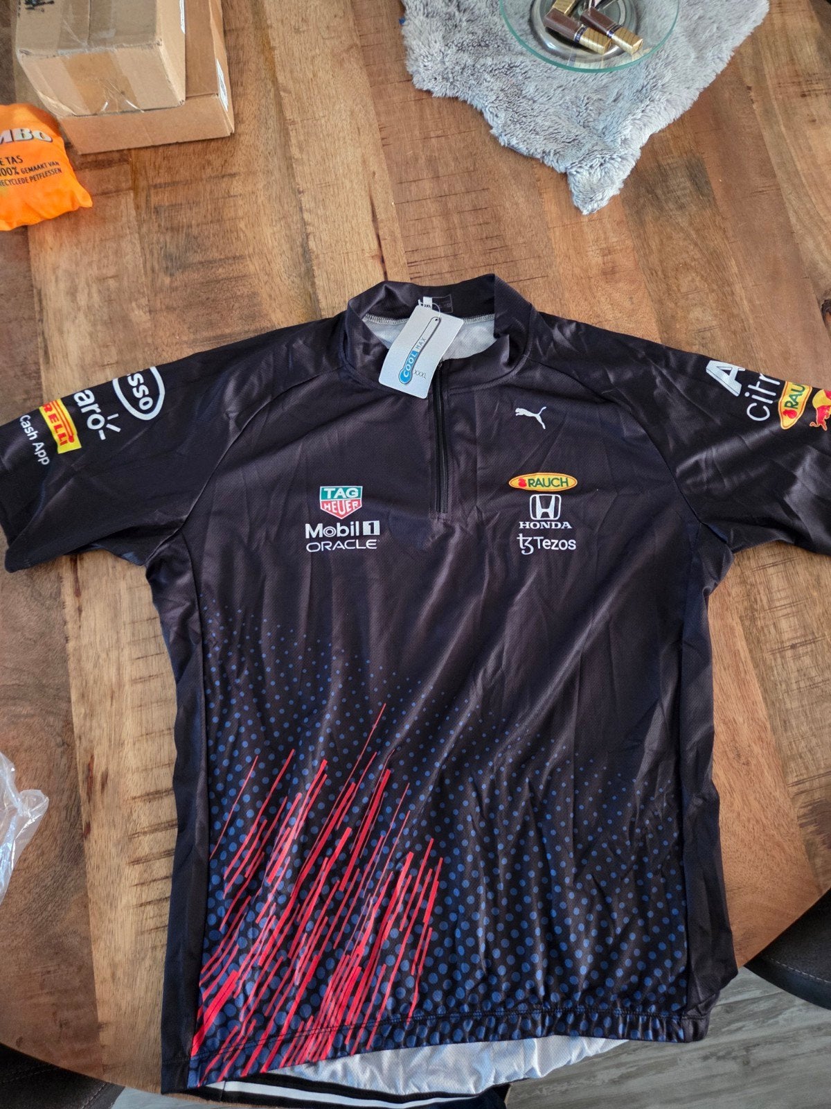 Red Bull Racing F1 Wielershirt - Maat XXXL, Zwart, Nieuw, Overige maten, Ophalen of Verzenden