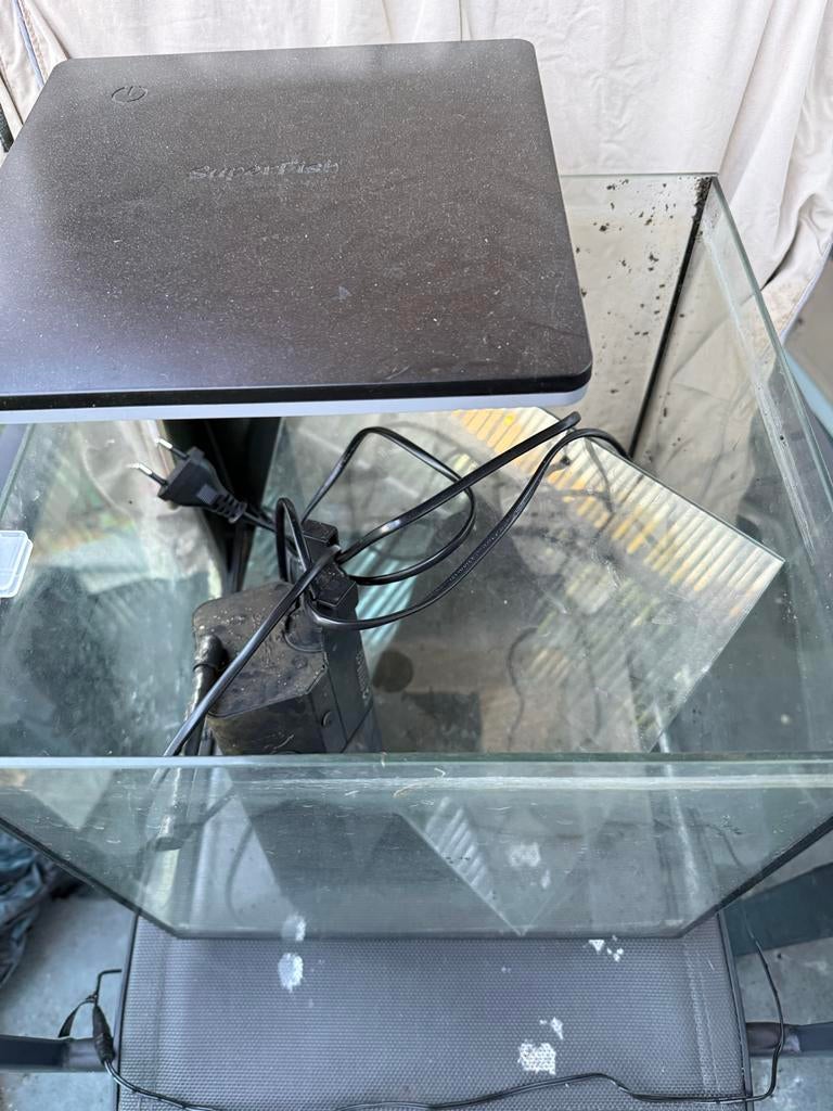 Aquarium, Dieren en Toebehoren, Vissen | Aquaria en Toebehoren, Ophalen, Zo goed als nieuw, Leeg aquarium