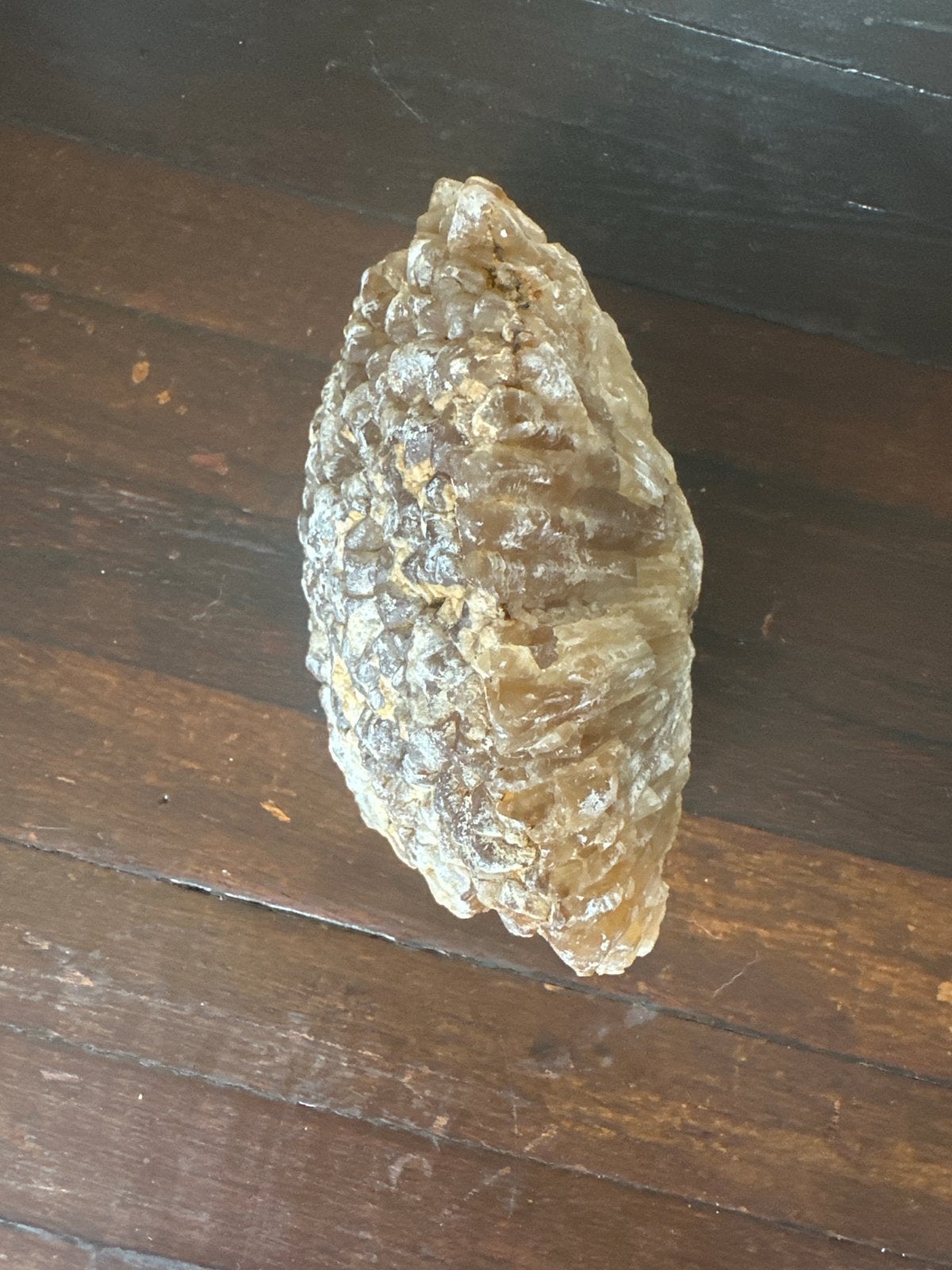 Unieke Kristalformatie ruw calciet, Ophalen of Verzenden