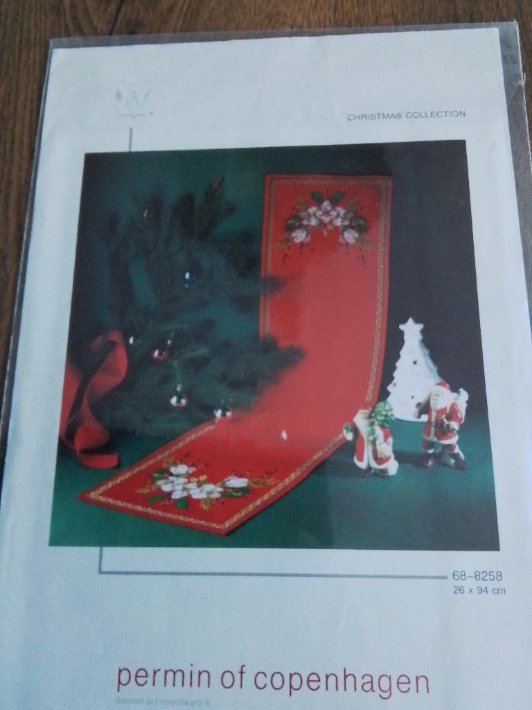 Borduurpatroon kerstloper 688258, Ophalen of Verzenden, Zo goed als nieuw, Handborduren, Patroon