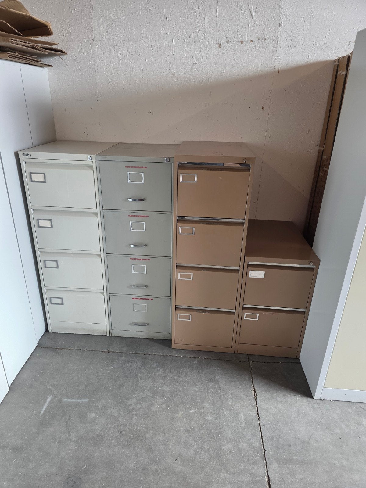 Dossierkasten 4 en 2 laden vanaf 40 euro, Ophalen, Gebruikt, 5 laden of meer, X