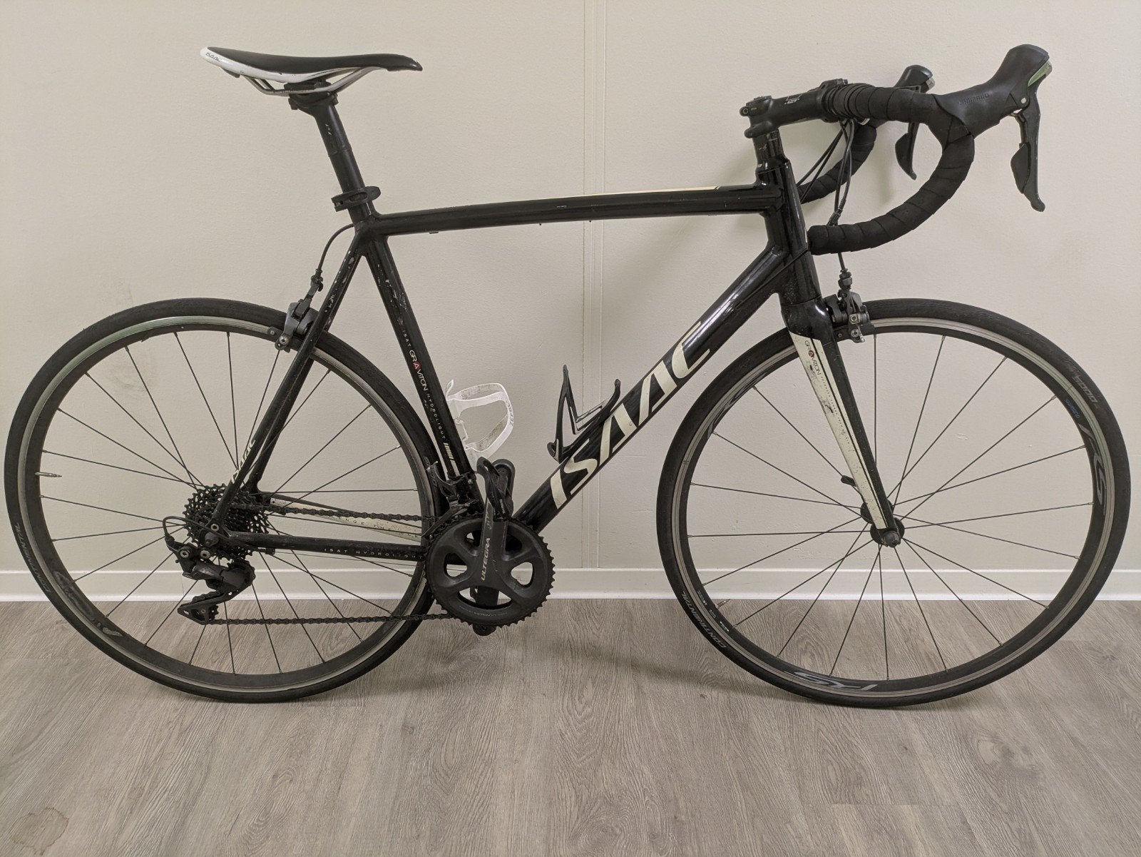 Isaac Graviton - 58cm - Schimano Ultegra, 28 inch, Gebruikt, Carbon, 57 tot 61 cm