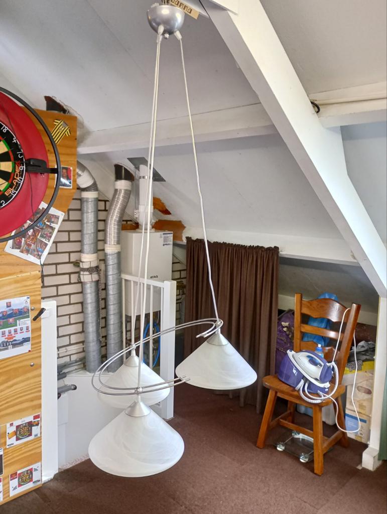 Lampen voor woonkamer en eethoek. Lampen van glas,, Huis en Inrichting, Ophalen, Glas