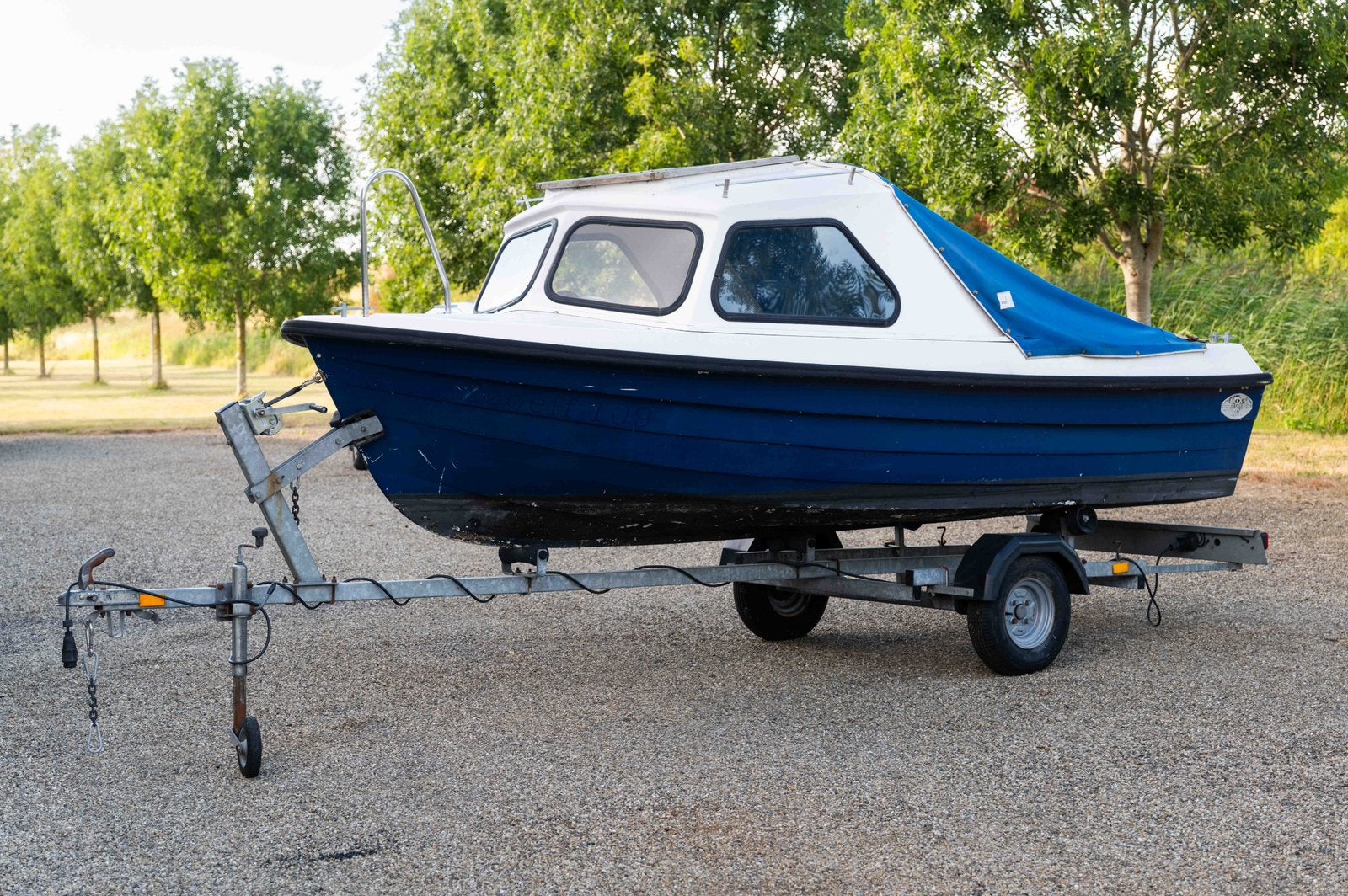 Kajuitboot + trailer, Ophalen, Overige merken, Gebruikt, Kajuitboot