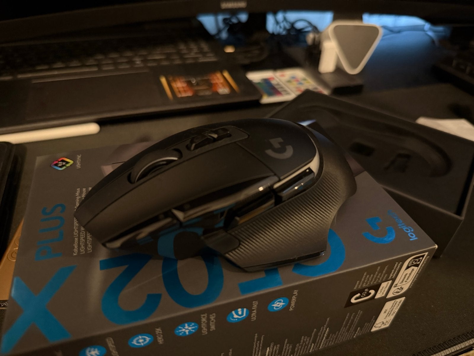 Logitech G502 X Plus Lightspeed Draadloze Gaming Muis, Muis, Gaming muis, Ophalen of Verzenden, Zo goed als nieuw